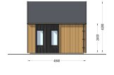 Casa in legno abitabili SALLY (Coibentata, 34 mm + rivestimento), 20 m² specification 5