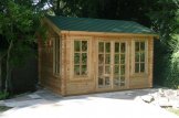 Casetta da giardino POOLHOUSE (44 mm) 4x3 m 12 mq customer 2