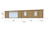 Seconda scelta: Casa in legno VICTORIA S (66+66 mm) , 171 m² specification 2