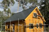 Casa in legno abitabile DORIS (Coibentata PLUS, 44+44 mm), 80 m² customer 1