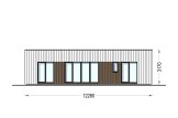 Casa prefabbricata abitabile BELLA I PV (Coibentata PLUS, 44 mm + rivestimento), 46 m² specification 2