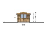 Casetta in legno da giardino PETER (34 mm), 3x4 m, 12 m² specification 2
