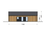 Casa in legno abitabile ADALINE (Coibentata, 34 mm + rivestimento), 50 m² specification 4