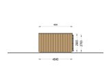 Casa in legno PREMIUM S (Coibentata, 34 mm + rivestimento), 10.5x4.5 m, 47 m² specification 5