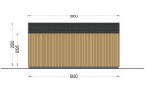 Casetta in legno da giardino PIA S (34 mm + rivestimento), 5x5 m, 25 m² specification 3