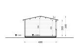 Casetta in legno da giardino WISSOUS (34 mm), 4x3 m, 12 m² specification 6