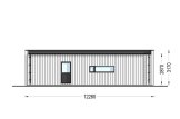 Casa prefabbricata abitabile BELLA I PV (Coibentata PLUS, 44 mm + rivestimento), 46 m² specification 4