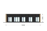 Casa in legno abitabile BELLA 3 RV (Coibentata PLUS, 44 mm + rivestimento), 75 m² specification 2