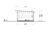 Casetta in legno da giardino ESSEX (34 mm), 5x4 m, 20 m² specification 6