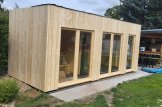 Sauna da esterno con spogliatoio DELLA (34 mm + rivestimento), 6,1 x 2,6 m, 12.5 m² customer 3