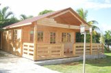 Casa in legno coibentata ANGERS 36 mq + terrazza 19 mq customer 1