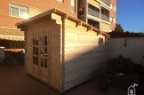 Casetta in legno da giardino MALTA (34 mm), 3x3 m, 9 m² customer 1