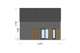 Casa prefabbricata abitabile MIRABEL PV (Coibentata PLUS, 44 mm + rivestimento), 70 m² specification 5