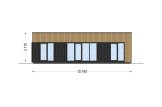 Casa in legno abitabile PREMIUM RV (Coibentata PLUS, 44 mm + rivestimento), 42 m² specification 2
