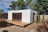 Ufficio in legno da giardino PREMIUM (Coibentata PLUS, 34 mm + rivestimento), 7x4 m, 28 m² customer 1