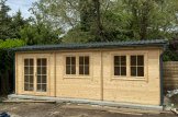 Casetta in legno da giardino NORA (44 mm), 7x3.5 m, 24 m² customer 1