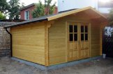 Casetta in legno da giardino PALMA (34 mm), 4x4 m, 16 m² customer 1