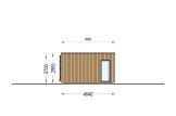 Casa in legno PREMIUM S (Coibentata, 34 mm + rivestimento), 10.5x4.5 m, 47 m² specification 3
