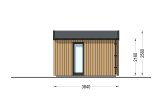 Casetta in legno da giardino PIA PLUS (34 mm + rivestimento), 5x3 m, 12 m² specification 3