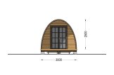 Casa mobile BRETA M (44 mm), 3x6 m, 15 m² specification 2