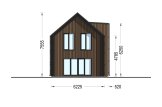 Casa prefabbricata abitabile ASTRID PV (Coibentata PLUS, 44 mm + rivestimento), 92 m² specification 4