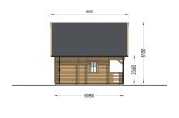 Casa in legno LIVINGTON S (44 mm), 50 m² specification 4