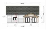 Casa in legno VERA (66 mm), 132 m² + 13.5 m² di porticato specification 7