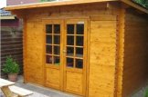 Casetta in legno da giardino MALTA (34 mm), 3x3 m, 9 m² customer 2