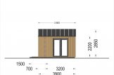 Casetta in legno da giardino PIA (Coibentata, struttura in legno), 5x3 m, 15 m² specification 3