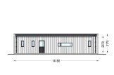 Casa prefabbricata abitabile BELLA 3 PV (Coibentata PLUS, 44 mm + rivestimento), 75 m² specification 4