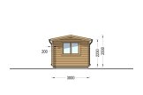 Casetta in legno da giardino OAK (34 mm), 6x3 m, 16 m² specification 5