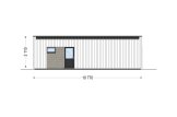 Casa prefabbricata abitabile PREMIUM PV (Coibentata PLUS, 44 mm + rivestimento), 42 m² specification 4