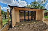 Ufficio in legno da giardino TINA (34 mm + rivestimento), 4x4 m, 12 m² customer 2