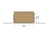 Ufficio in legno da giardino PREMIUM (34 mm + rivestimento), 6.5x4.5 m, 26 m² specification 3