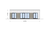 Casa prefabbricata abitabile PREMIUM PV (Coibentata PLUS, 44 mm + rivestimento), 42 m² specification 2