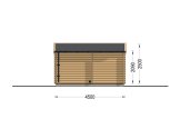 Sauna da esterno VIGOR (44 mm), 4.5x2.5 m, 4.9 m² specification 4