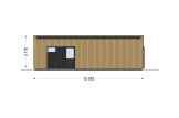 Casa in legno abitabile PREMIUM RV (Coibentata PLUS, 44 mm + rivestimento), 42 m² specification 4
