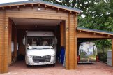 Garage per camper in legno (44 mm), 4x8 m, 32 m² customer 2