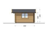 Casetta in legno da giardino DREUX (34 mm), 4x4 m, 16 m² specification 5