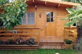 Casetta in legno da giardino NINA (Coibentata, 34+34 mm), 5x5 m, 25 m² customer 1