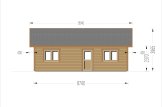 Casa in legno GRETA S (44 mm + rivestimento), 48 m² specification 2