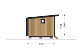 Casa mobile EVELIN M (34 mm + rivestimento), 6x3 m, 15 m² specification 3