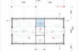 Casa in legno VERA (44+44 mm), 132 m² + 13.5 m² di porticato specification 2