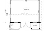 Casetta in legno da giardino ROYAL S (44 mm), 5x5 m, 25 m² specification 1
