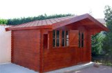 Casetta in legno da giardino DREUX (44 mm), 4x4 m, 16 m² customer 1
