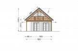 Casa in legno AURA S (66 mm + rivestimento), 100 m² + 35 m² di porticato specification 6