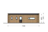 Casa in legno abitabile BELLA 2 RV (Coibentata PLUS, 44 mm + rivestimento), 60 m² specification 4