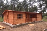Casa in legno UZES (44 mm), 70 m² customer 1