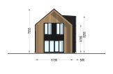 Casa in legno abitabile ASTRID RV (Coibentata PLUS, 44 mm + rivestimento), 92 m² specification 4