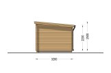 Casetta in legno da giardino EVA (34 mm), 6x3 m, 8 m² specification 5